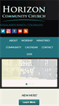 Mobile Screenshot of horizoncrc.org